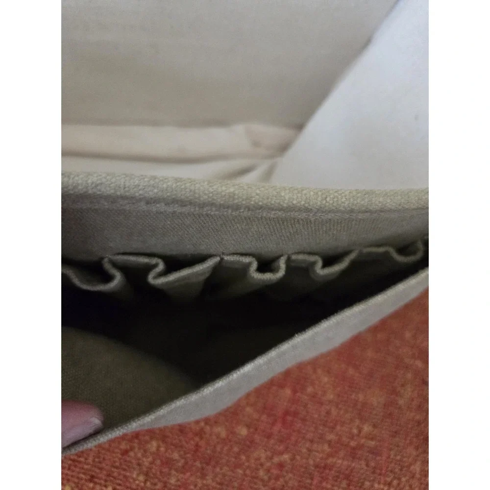 Duluth Trading‎ Co Canvas Laptop Shoulder Tote Messenger Organizer Bag Tan